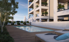 Modern sea front apartment with sea view Livadia 
