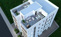 Modern top floor apartment in sunny Agios Nikolaos 