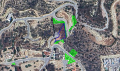 Large residential plot for sale in scenic Palodeia , Limassol