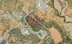 Large 9520m2 field for sale in Parekklisia area , Limassol