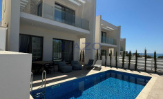 Luxury sea front villa with private pool in Paphos Tombs Of The Kings 