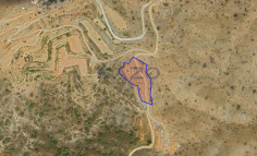 Large Eptagonia field plot 3679 m2 for sale (landlocked) , Limassol