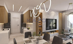 Modern top floor apartment in lively Sotiros area 