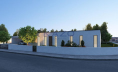 Modern four bedroom villa in green Perivolia area 