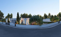 Modern four bedroom villa in green Perivolia area 