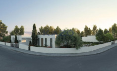 Modern four bedroom villa in green Perivolia area 