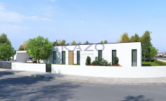 Modern four bedroom villa in green Perivolia area 