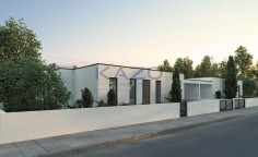 Modern four bedroom villa in green Perivolia area 