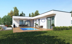 Modern four bedroom villa in green Perivolia area 