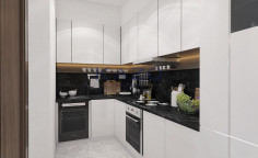 Modern 1 bedroom apartment in Oroklini with pool 