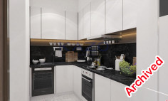 Modern 1 bedroom apartment in Oroklini with pool 