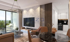 Modern 1 bedroom apartment in Oroklini with pool 
