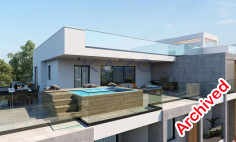Modern 1 bedroom apartment in Oroklini with pool 