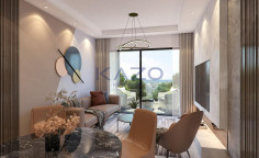 Modern 1 bedroom apartment in Oroklini with pool 