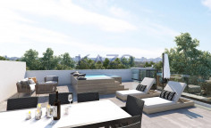 Modern 1 bedroom apartment in Oroklini with pool 