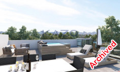 Modern 1 bedroom apartment in Oroklini with pool 