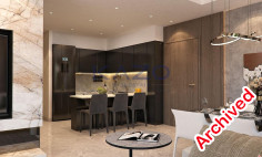 Modern 1 bedroom apartment in Oroklini with pool 