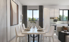Modern 1 bedroom apartment in Oroklini with pool 