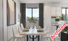 Modern 1 bedroom apartment in Oroklini with pool 