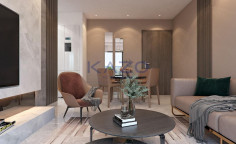 Modern 1 bedroom apartment in Oroklini with pool 