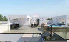 Modern 1 bedroom apartment in Oroklini with pool 