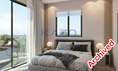 Modern 1 bedroom apartment in Oroklini with pool 