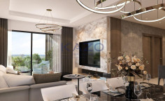 Modern 1 bedroom apartment in Oroklini with pool 