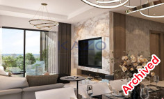 Modern 1 bedroom apartment in Oroklini with pool 