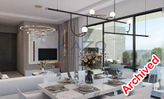 Modern 1 bedroom apartment in Oroklini with pool 