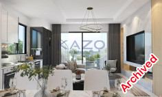 Modern 1 bedroom apartment in Oroklini with pool 