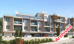 Modern 1 bedroom apartment in Oroklini with pool 