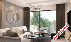 Modern 1 bedroom apartment in Oroklini with pool 