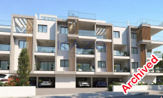Modern 1 bedroom apartment in Oroklini with pool 