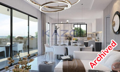 Modern 1 bedroom apartment in Oroklini with pool 