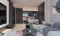 Modern one bedroom apartment in central Livadia 