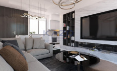 Modern one bedroom apartment in central Livadia 