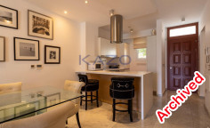 Seafront villa with yacht berth in Limassol Marina 
