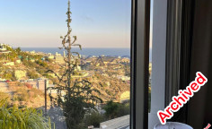 Spacious Agios Tychonas home with pool sea view 