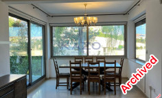 Spacious Agios Tychonas home with pool sea view 