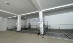 Brand new modern commercial building with rooftop 