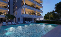 Modern 2 bedroom apartment in vibrant petrou pavlou with communal swimming pool 