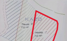 Large field plot 710m2 in peaceful village , Limassol