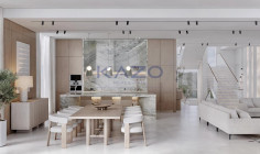 Spacious Agios Tychonas villa with pool gym and sea view 