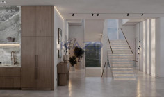 Spacious Agios Tychonas villa with pool gym and sea view 