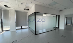 Modern 279 m2 office plus 96m2 covered balcony for rent in Kapsalos 