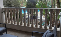 Modern 1-bed apartment in Pyrgos with Shared pool 