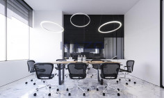 Spacious modern office in Agios Andreas with city views 