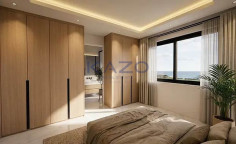Modern 1-bed apartment, Agios Athanasios with city view 