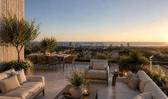 Modern 3-bed penthouse in Agios Athanasios with city views 