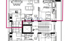 Top-floor 3-bed apartment with roof garden in Ypsonas with city views 